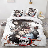 Charger l&#39;image dans la visionneuse de la galerie, Anime Demon Slayer Cosplay UK Bedding Set Duvet Cover