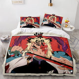 Charger l&#39;image dans la visionneuse de la galerie, Anime Demon Slayer Cosplay UK Bedding Set Quilt Duvet Cover Bed Sets