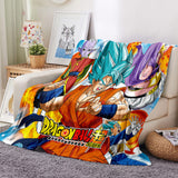 Load image into Gallery viewer, Anime Dragon Ball Super Blanket Flannel Throw Room Decoration