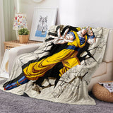 Load image into Gallery viewer, Anime Dragon Ball Super Blanket Flannel Throw Room Decoration