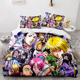 Charger l&#39;image dans la visionneuse de la galerie, Anime HUNTER × HUNTER Parure de lit Housse de couette UK Ensembles de draps