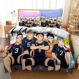 Charger l&#39;image dans la visionneuse de la galerie, Anime Haikyuu Cosplay UK Bedding Set Quilt Duvet Cover