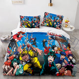 Charger l&#39;image dans la visionneuse de la galerie, Anime My Hero Academia Ensemble de literie Cosplay Housse de couette Ensembles de draps