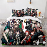 Charger l&#39;image dans la visionneuse de la galerie, Anime My Hero Academia Ensemble de literie Cosplay Housse de couette Ensembles de draps