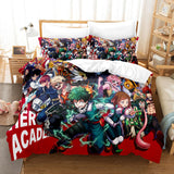 Load image into Gallery viewer, Anime My Hero Academia Cosplay Bedding Set Quilt Duvet Coverd Bed Sets