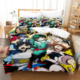 Load image into Gallery viewer, Anime My Hero Academia Cosplay Bedding Set Quilt Duvet Coverd Bed Sets