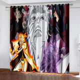 Load image into Gallery viewer, Anime Naruto Curtains Blackout Window Drapes