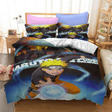 Load image into Gallery viewer, Anime Naruto Kakashi Sasuke Bedding Set Cosplay Quilt Duvet Cover Sets