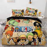 Load image into Gallery viewer, Anime One Piece Cosplay UK Bedding Set Quilt Duvet Covers Bed Sets