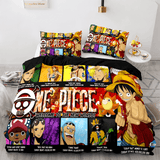 Load image into Gallery viewer, Anime One Piece UK Bedding Set Quilt Duvet Cover Cosplay Bed Sets