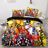 Charger l&#39;image dans la visionneuse de la galerie, Anime One Piece UK ensemble de literie couette housse de couette Cosplay ensembles de lit