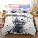 Charger l&#39;image dans la visionneuse de la galerie, Anime Tokyo Ghoul Cosplay UK ensemble de literie housse de couette ensembles de draps de lit