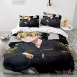 Load image into Gallery viewer, Anime Tokyo Revengers Cosplay Bedding Set Duvet Cover