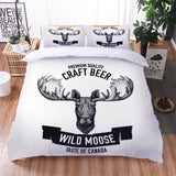 Load image into Gallery viewer, Wild Animal Antelope Bedding Set Quilt Cover Without Filler