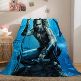 Charger l&#39;image dans la visionneuse de la galerie, Aquaman Arthur Curry Cosplay Flanelle Polaire Couverture Wrap Quilt