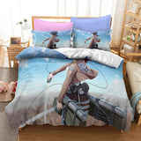 Load image into Gallery viewer, Attack on Titan Bedding Set Pattern Quilt Cover Without Filler