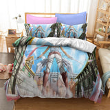 Load image into Gallery viewer, Attack on Titan Bedding Set Pattern Quilt Cover Without Filler