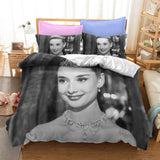 Load image into Gallery viewer, Audrey Hepburn Cosplay Bedding Set Quilt Covers