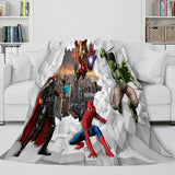 Load image into Gallery viewer, Avengers Cosplay Flannel Fleece Throw Blanket Wrap Nap Quilt Blankets
