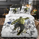 Load image into Gallery viewer, Avengers Cosplay Bedding Set Quilt Duvet Covers