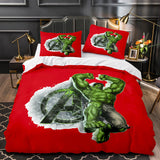 Load image into Gallery viewer, Avengers Cosplay Bedding Set Quilt Duvet Covers