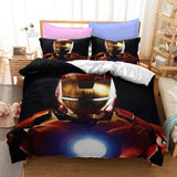 Load image into Gallery viewer, Avengers Iron Man Captain America Bedding Set Duvet Cover Bed Sets