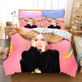 Load image into Gallery viewer, Avril Ramona Lavigne Cosplay Bedding Set Quilt Duvet Cover Bed Sets