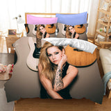 Load image into Gallery viewer, Avril Ramona Lavigne Cosplay Bedding Set Quilt Duvet Cover Bed Sets