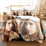 Load image into Gallery viewer, Avril Ramona Lavigne Cosplay Bedding Set Quilt Duvet Covers Bed Sets