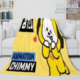 Charger l&#39;image dans la visionneuse de la galerie, BT21 Cosplay Couverture Flanelle Polaire Couverture Jeter Quilt Wrap Couverture