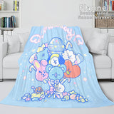 Load image into Gallery viewer, BT21 Cosplay Blanket Flannel Fleece Blanket Throw Quilt Wrap Blanket