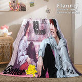 Load image into Gallery viewer, BTS Butter Bangtan Boys Cosplay Blanket Flannel Fleece Throw Blanket