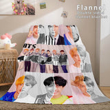 Load image into Gallery viewer, BTS Butter Flannel Fleece Blanket