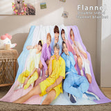 Load image into Gallery viewer, BTS Butter Bangtan Boys Dunelm Bedding Blanket Flannel Fleece Blanket