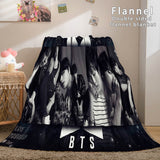 Charger l&#39;image dans la visionneuse de la galerie, BTS Butter Bangtan Boys Dunelm Literie Couverture Flanelle Polaire Couvertures