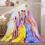 Load image into Gallery viewer, BTS Butter Bangtan Boys Dunelm Bedding Blanket Flannel Fleece Blankets