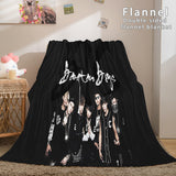 Load image into Gallery viewer, BTS Butter Bangtan Boys Dunelm Bedding Blanket Flannel Fleece Blankets