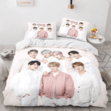 Charger l&#39;image dans la visionneuse de la galerie, BTS Beurre Cosplay Ensemble de Literie UK Housses de Couette Quilt Draps de Lit Ensembles