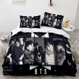 Charger l&#39;image dans la visionneuse de la galerie, BTS Beurre Cosplay Ensemble de Literie UK Housses de Couette Quilt Draps de Lit Ensembles