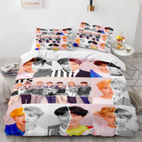 Load image into Gallery viewer, BTS Butter Team Cosplay Bedding Set Quilt Duvet Cover