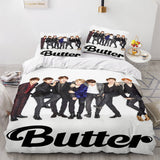 Load image into Gallery viewer, BTS Butter Cosplay Soft Bedding Set Quilt Duvet Cover