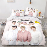 Load image into Gallery viewer, BTS Butter Cosplay UK Bedding Set Quilt Duvet Cover