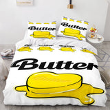 Load image into Gallery viewer, BTS Butter Cosplay UK Bedding Set Quilt Duvet Cover