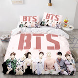 Charger l&#39;image dans la visionneuse de la galerie, Ensemble de literie douce BTS Butter Cosplay Housse de couette Ensembles de draps de lit