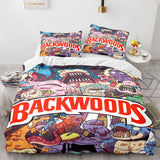 Load image into Gallery viewer, Backwoods Rick and Morty Cosplay Bedding Set Duvet Covers Bed Sets