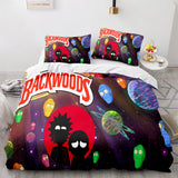 Load image into Gallery viewer, Backwoods Rick and Morty Cosplay Bedding Set Duvet Covers Bed Sets