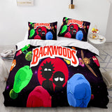 Load image into Gallery viewer, Backwoods Rick and Morty Cosplay Bedding Set Duvet Covers Bed Sets