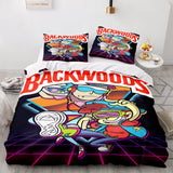 Load image into Gallery viewer, Backwoods Rick and Morty Cosplay Bedding Set Duvet Covers Bed Sets