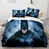 Charger l&#39;image dans la visionneuse de la galerie, Batman Cosplay UK ensemble de literie couette housse de couette ensembles de draps de lit