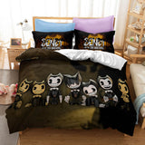 Load image into Gallery viewer, Bendy And The Ink Machine Cosplay Bedding Set Quilt Duvet Covers Sets